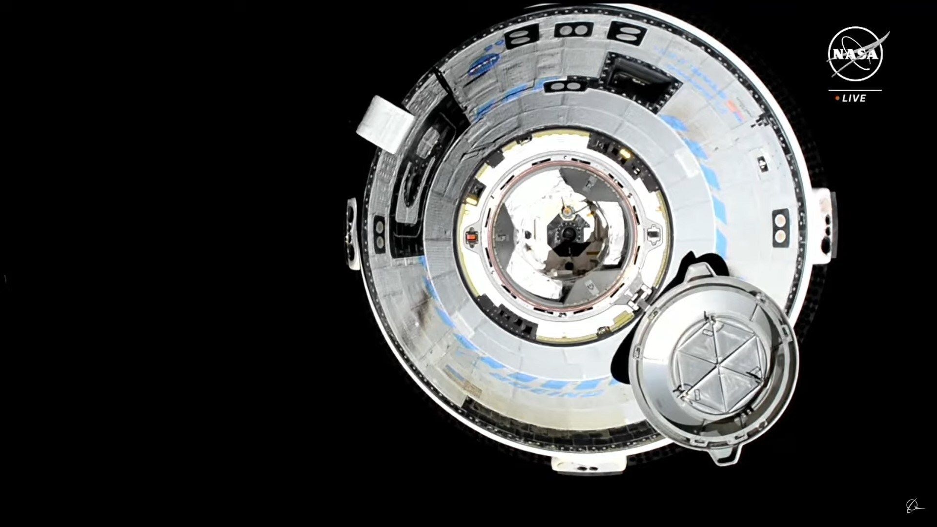 Starliner Docking Boeing Starliner Docking Boeing