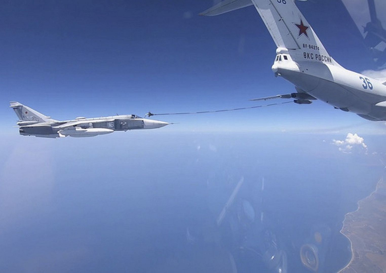 Su 30SM Fighters And Sukhoi Su 24M Front Line Bombers Of The Naval Aviation And Air Defence Of The Black Sea Fleet 1