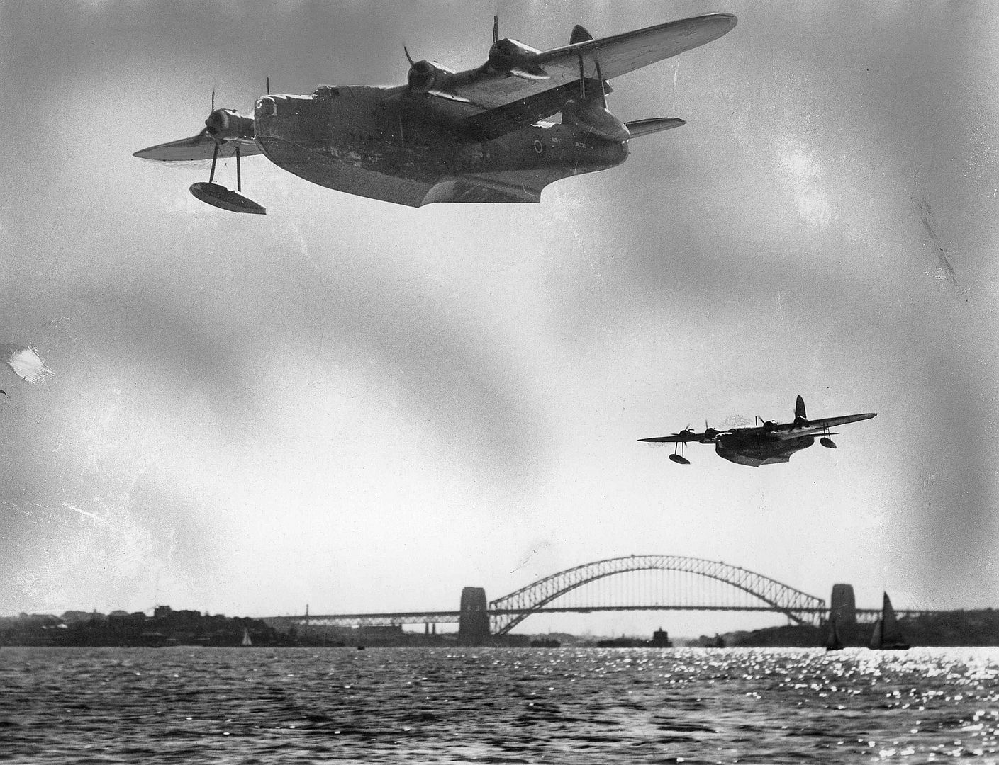 Sunderlands Over Sydney Harbour Sunderlands Over Sydney Harbour