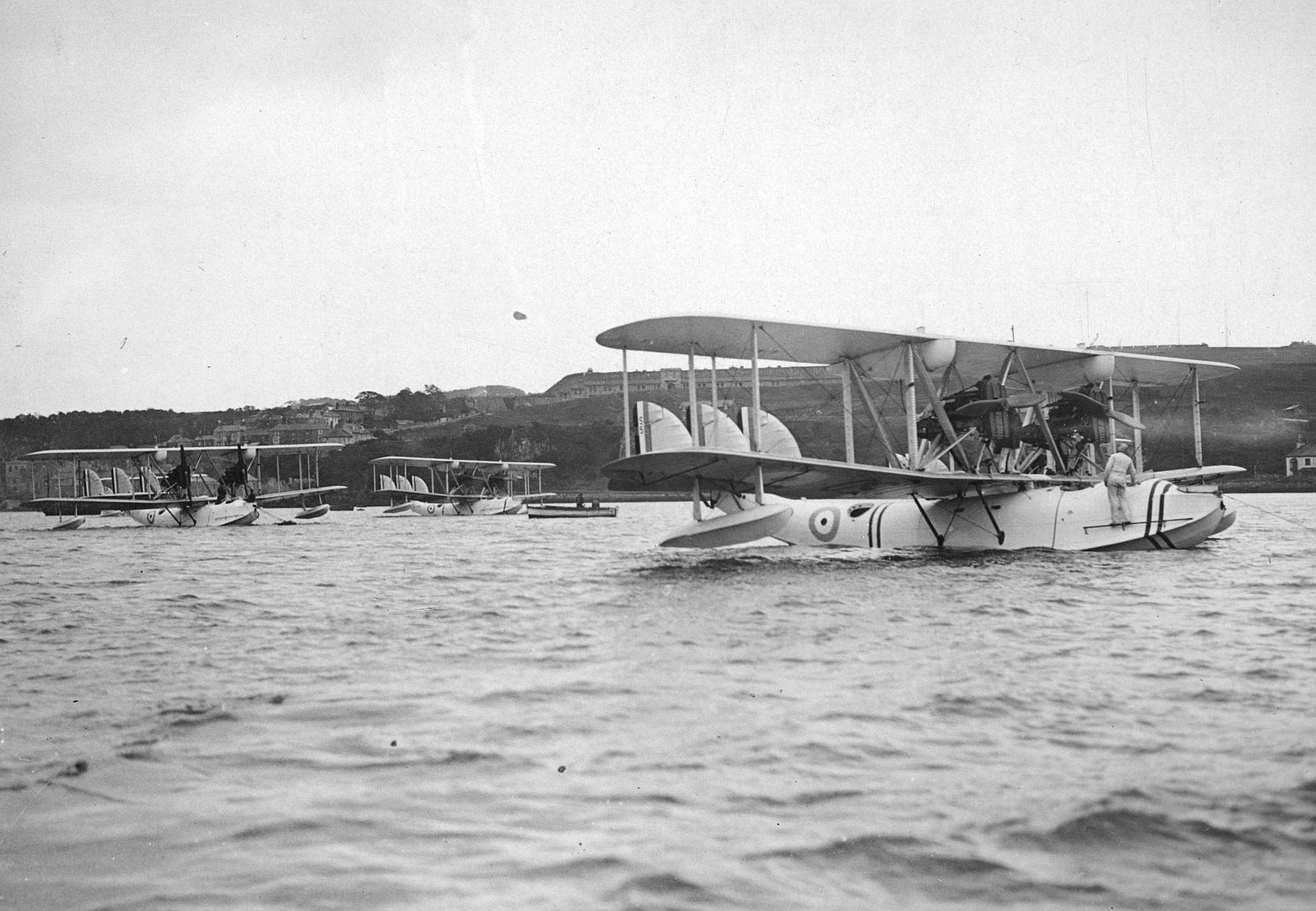 Supermarine Southampton Before Their 25 000 Mile Flight To Australia Supermarine Southampton Before Their 25 000 Mile Flight To Australia