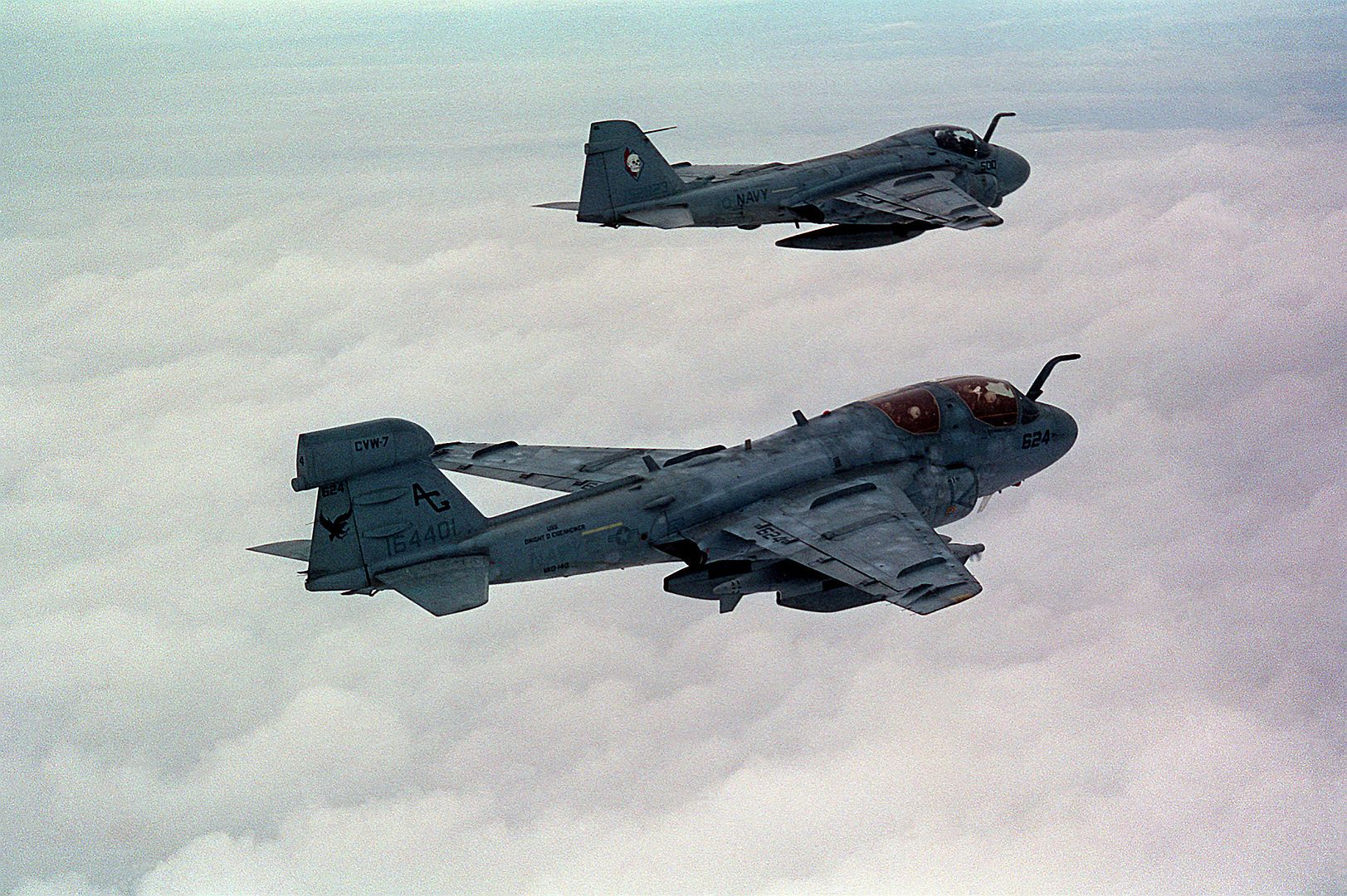 6E Intruder Aircraft Over The Persian Gulf