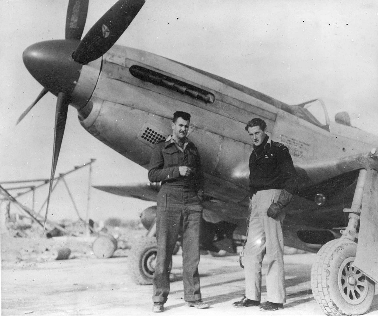 Equipped With The Formidable North American Mustang