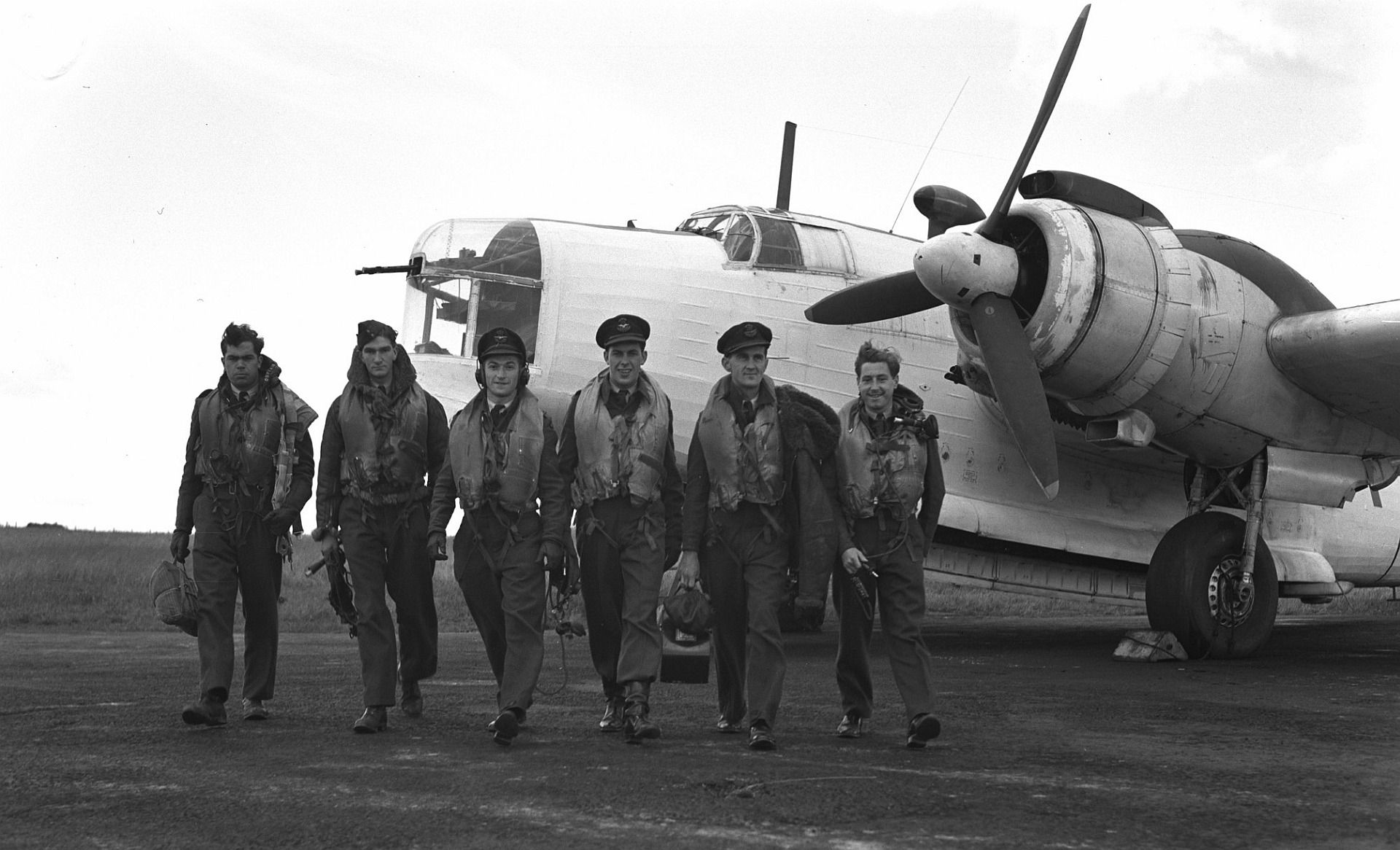 The First 407 Demon Squadron Crew To Take To The Air On D Day