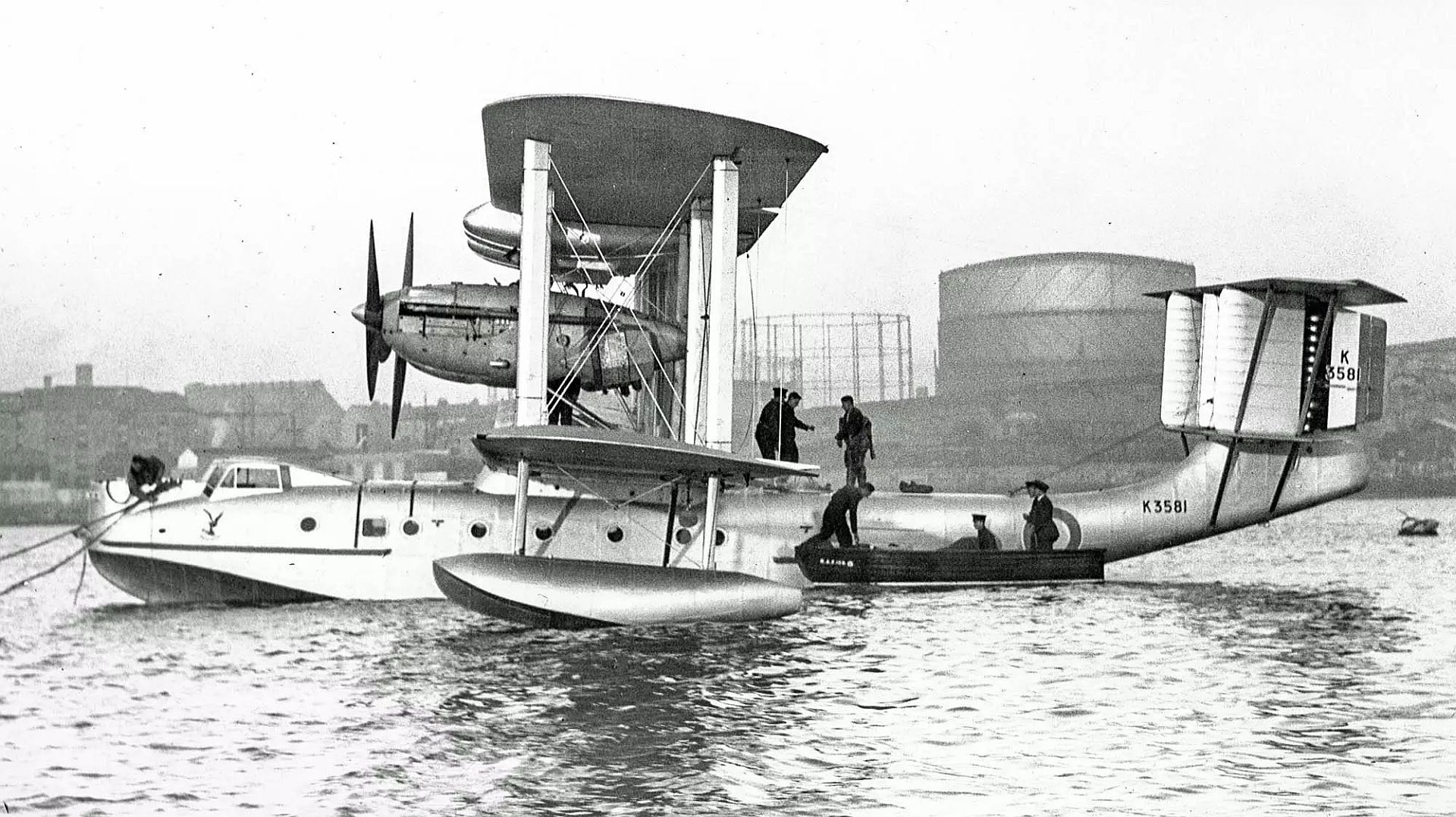 The Second Blackburn Perth K3581 Believed To Be At Its Mount Batten Base At Plymouth
