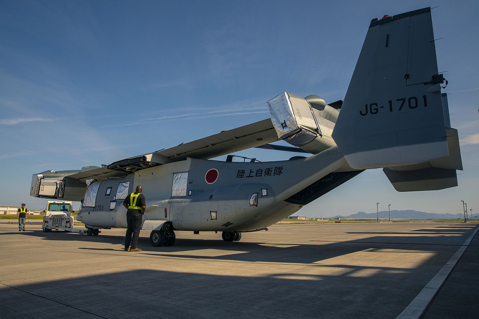 V 22 Ospreys Bound For Japan Ground Self Defense Force 2