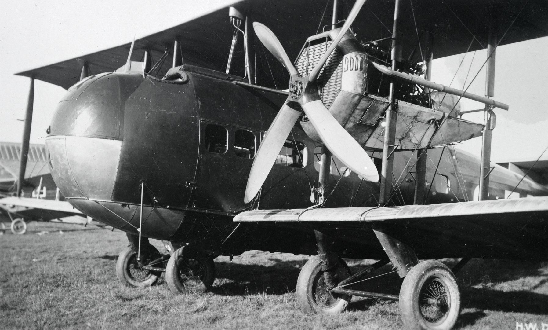 Vickers Vimy Commercial Am Boden In Br Ssel