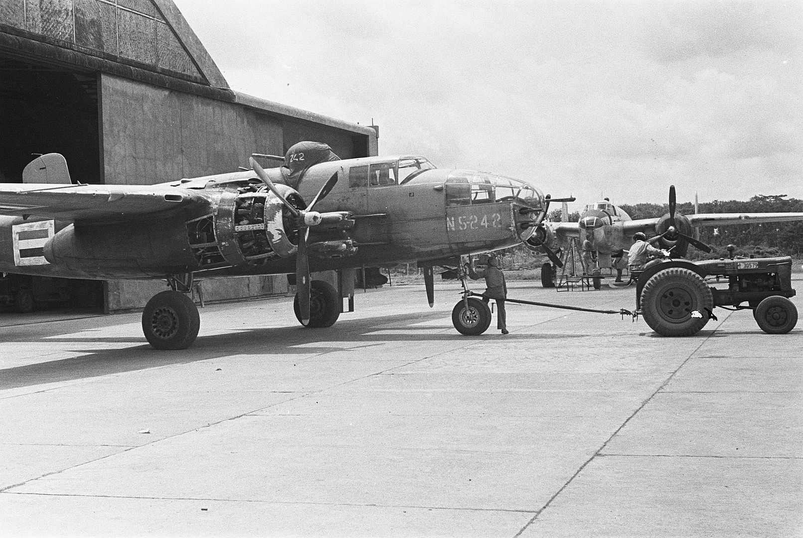 Vliegveld Tjililitan Bij Batavia 19471 Vliegveld Tjililitan Bij Batavia 19471