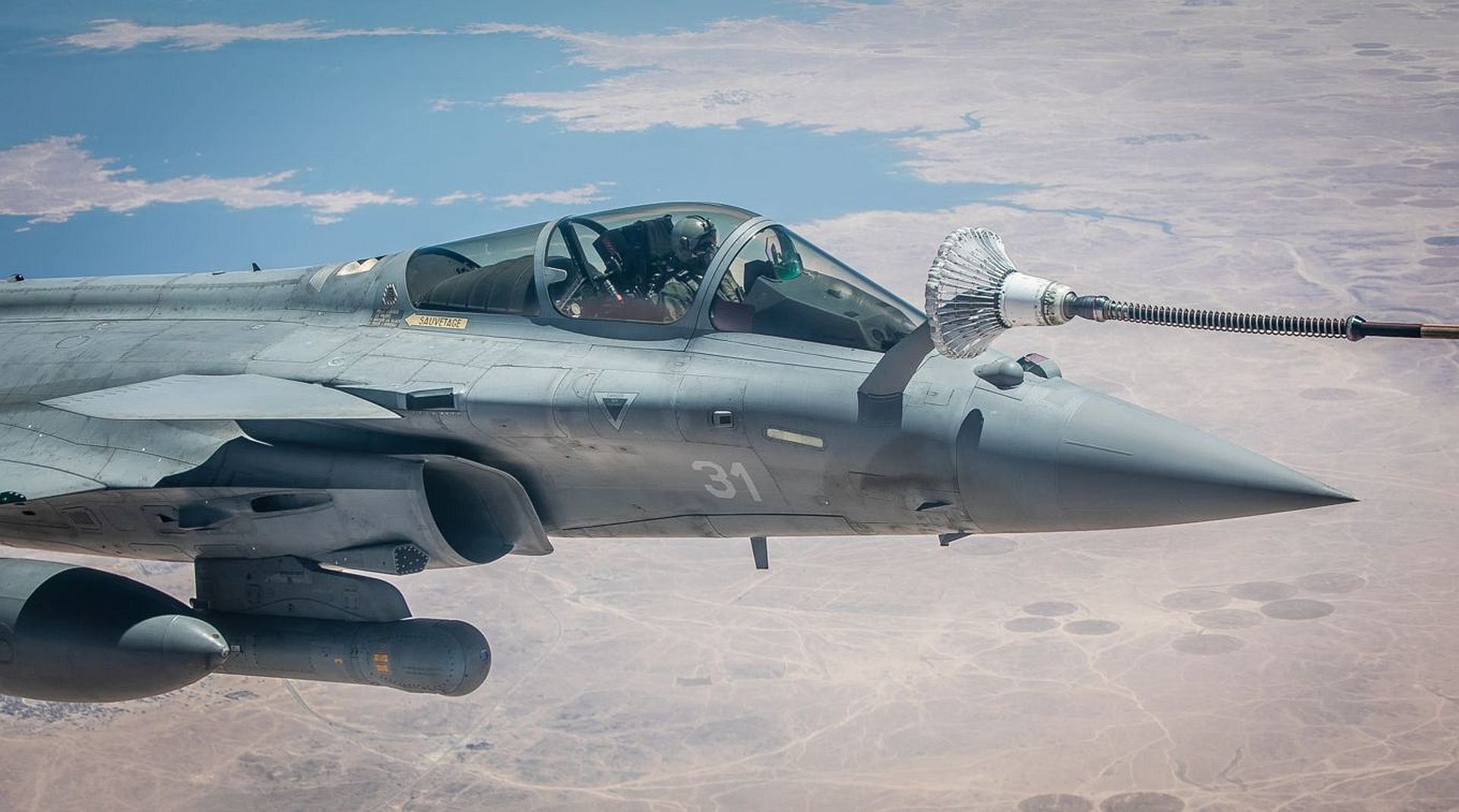 Air Refuelling Operations With French Marine Nationale Aeronavale Rafale M Jets