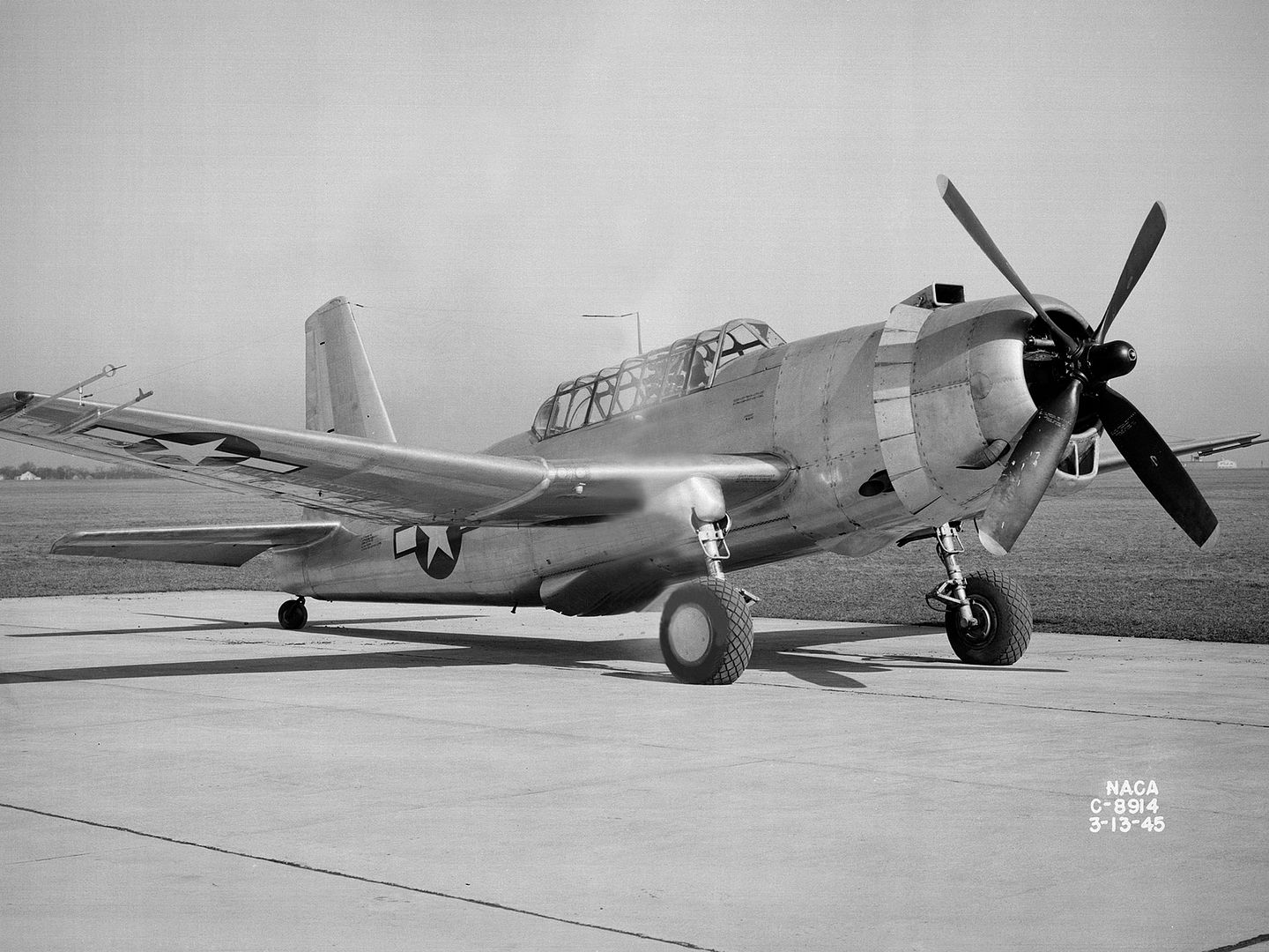 Vultee YA 31C Vengeance At The NACA Vultee YA 31C Vengeance At The NACA