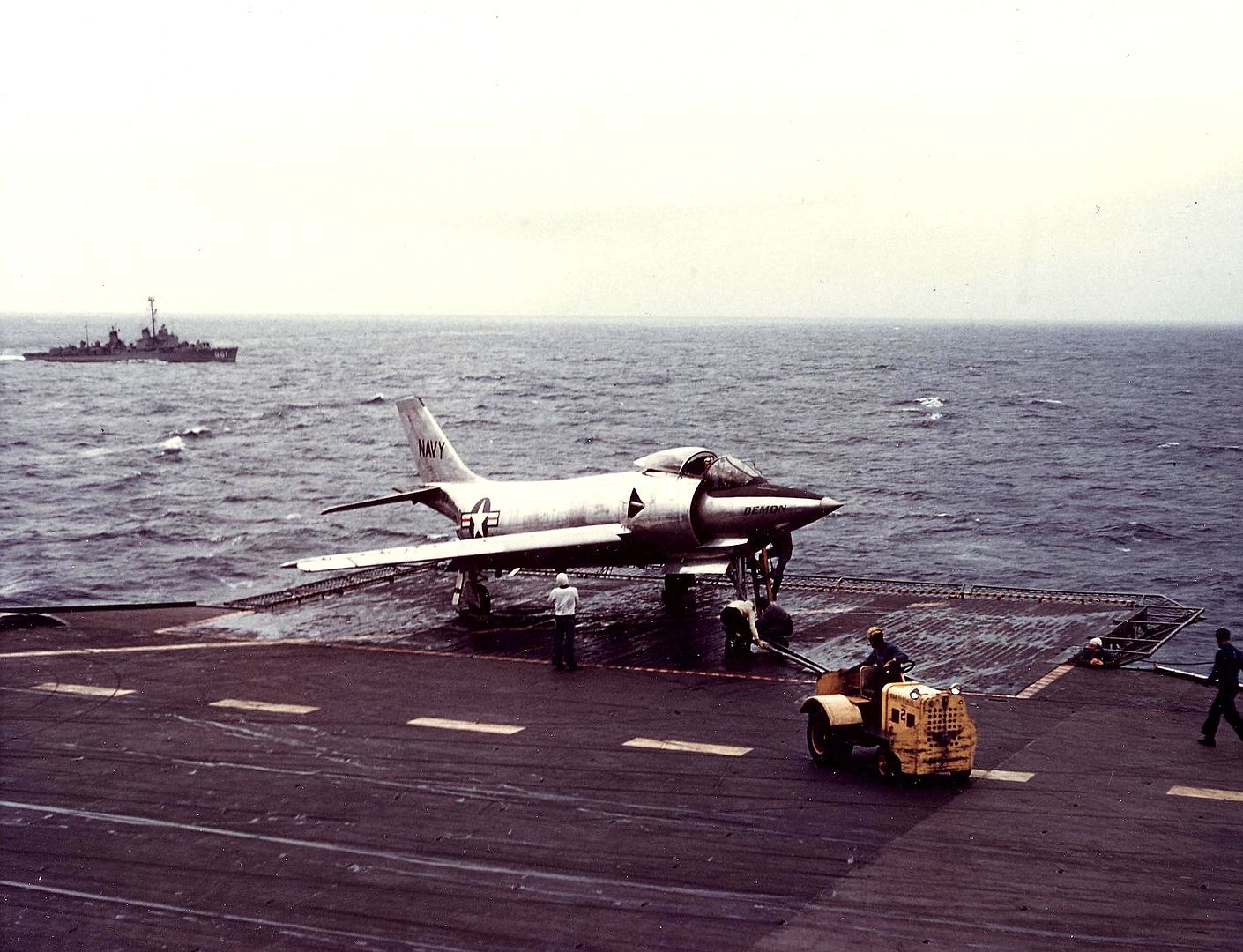 1 Prototype On USS Coral Sea In 1953