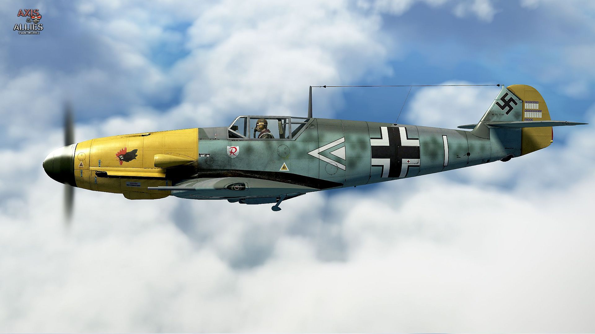 Bf109f2 Iiijg2 Hahn No2