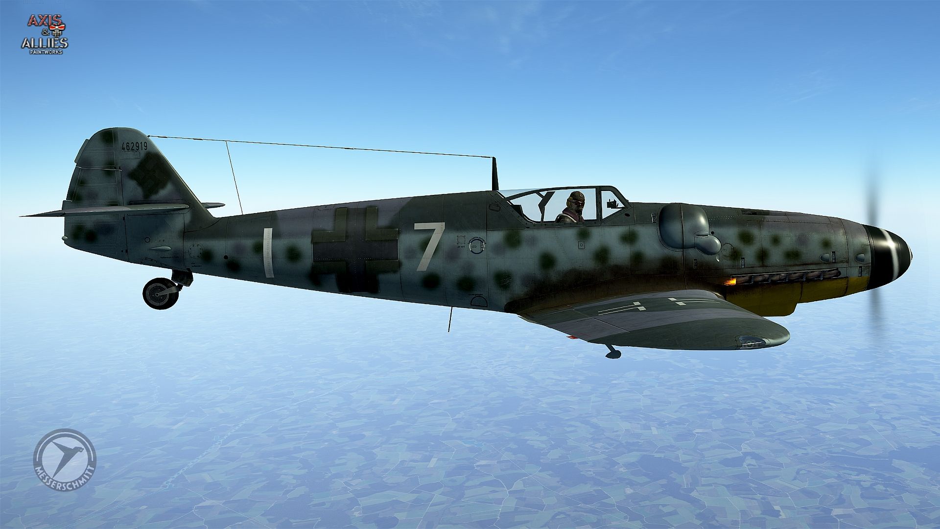 Bf109g14 Oskar Romm