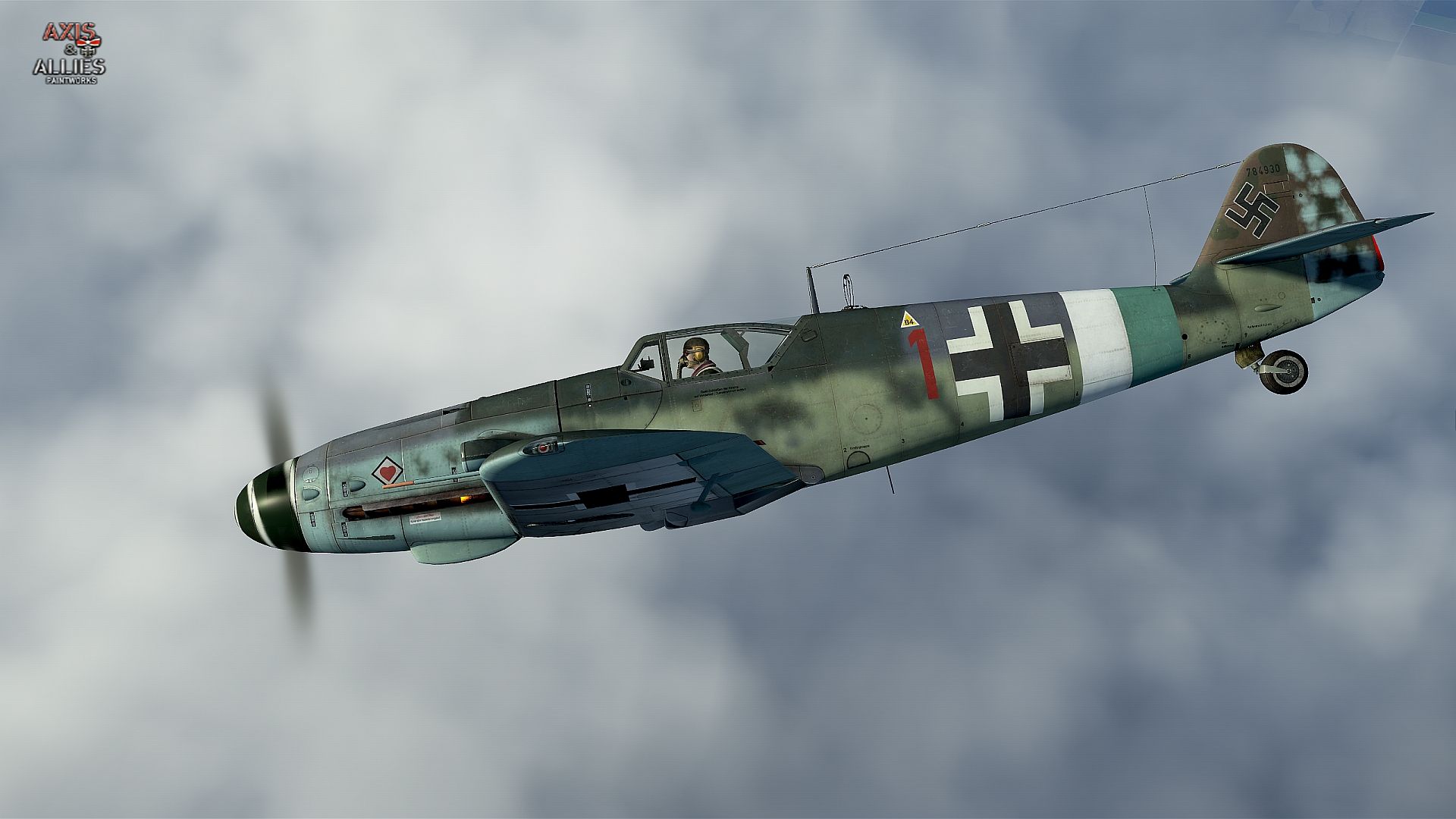 Bf109g14as 2jg77