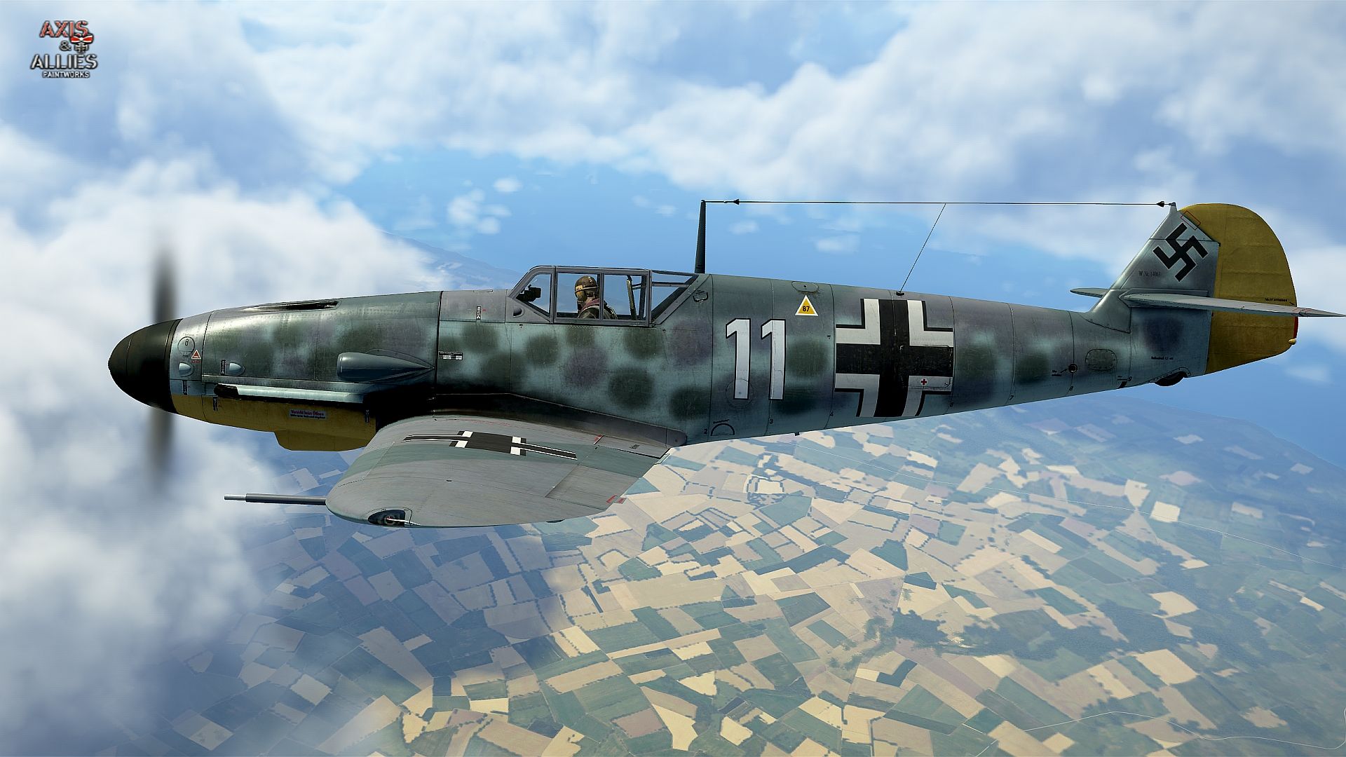 Bf109g1 Julius Meimberg No1 Bf109g1 Julius Meimberg No1