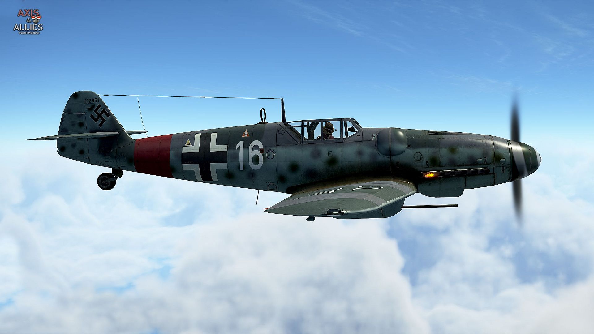 Bf109g6 White16 Horst Prenzel Bf109g6 White16 Horst Prenzel
