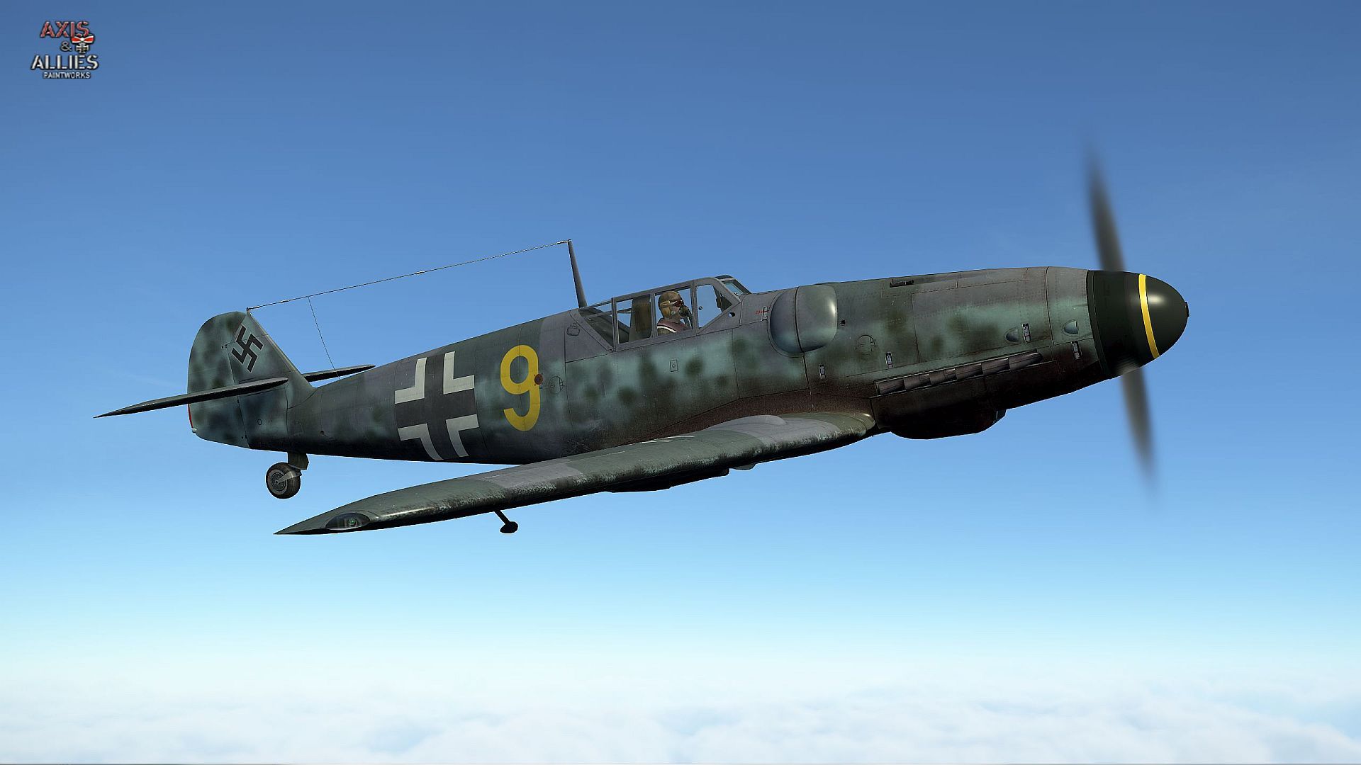 Bf109g6 Yellow9 3jg300 Bf109g6 Yellow9 3jg300