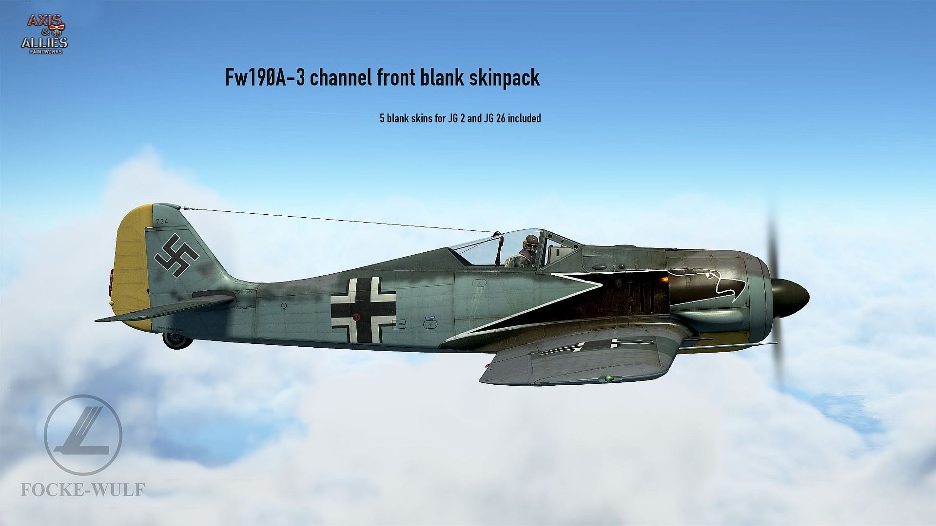 Fw190a3 Blank Skins Fw190a3 Blank Skins