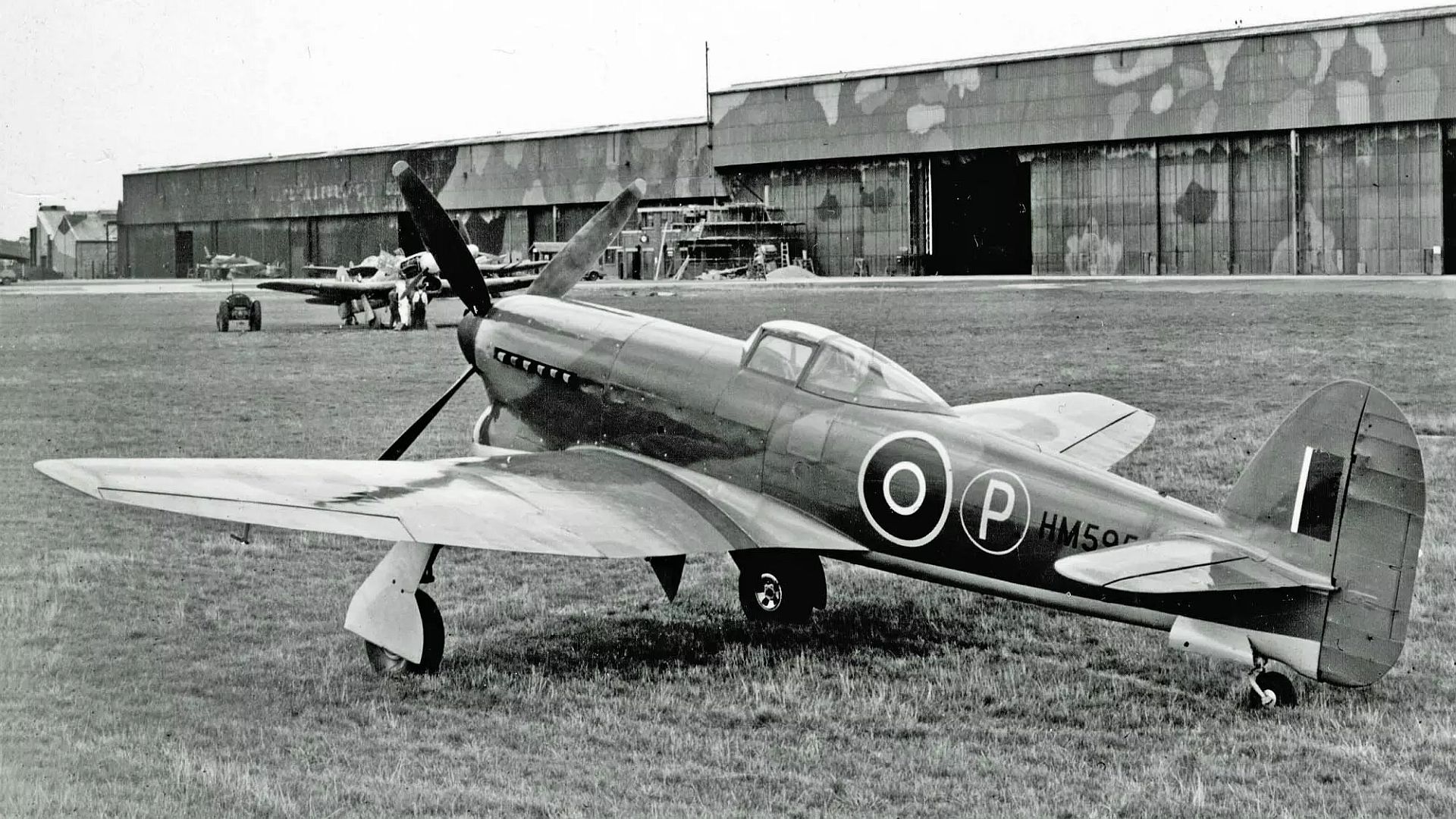 Prototype Tempest V HM595 Prototype Tempest V HM595