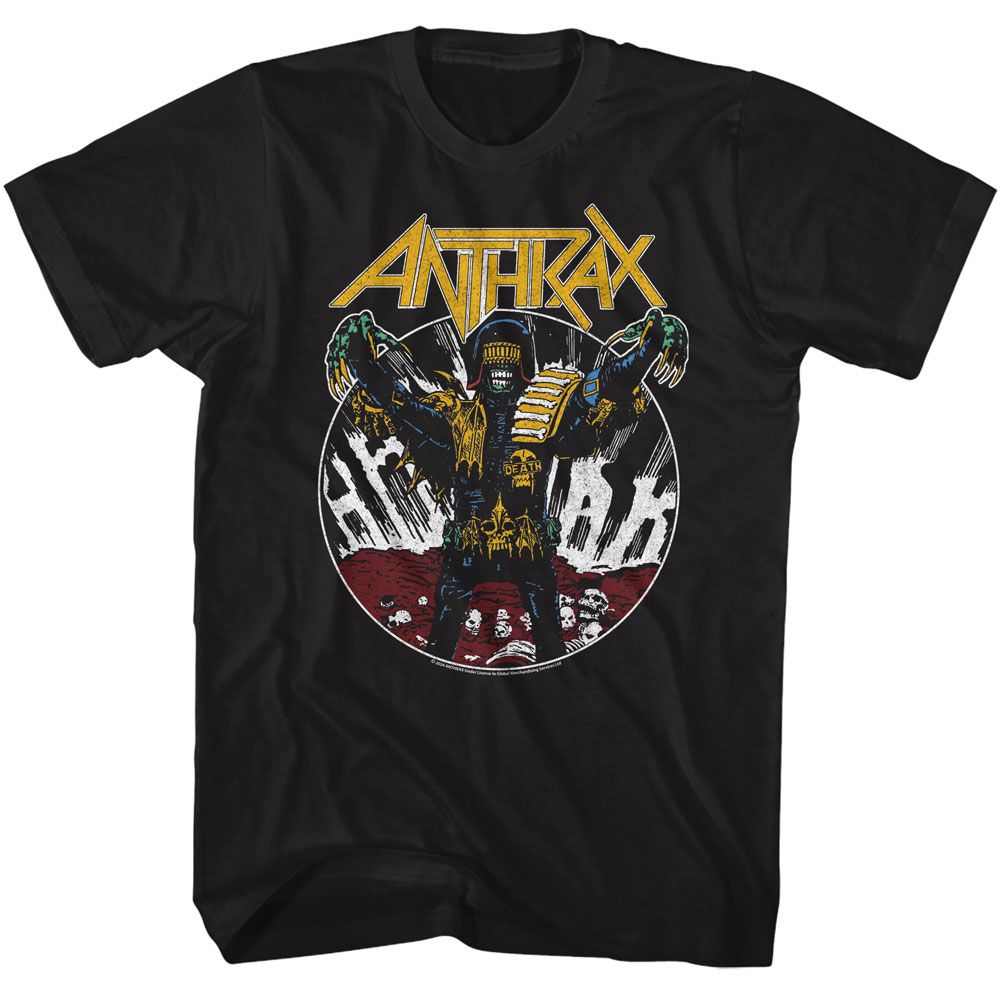 Judge Death Vint – Anthrax Tall Shirt