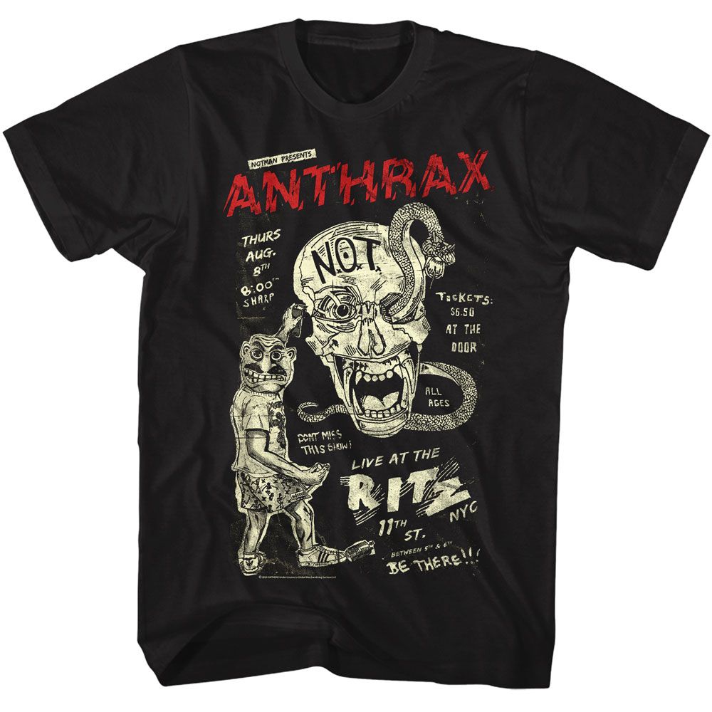 Live At Ritz – Anthrax Tall Shirt