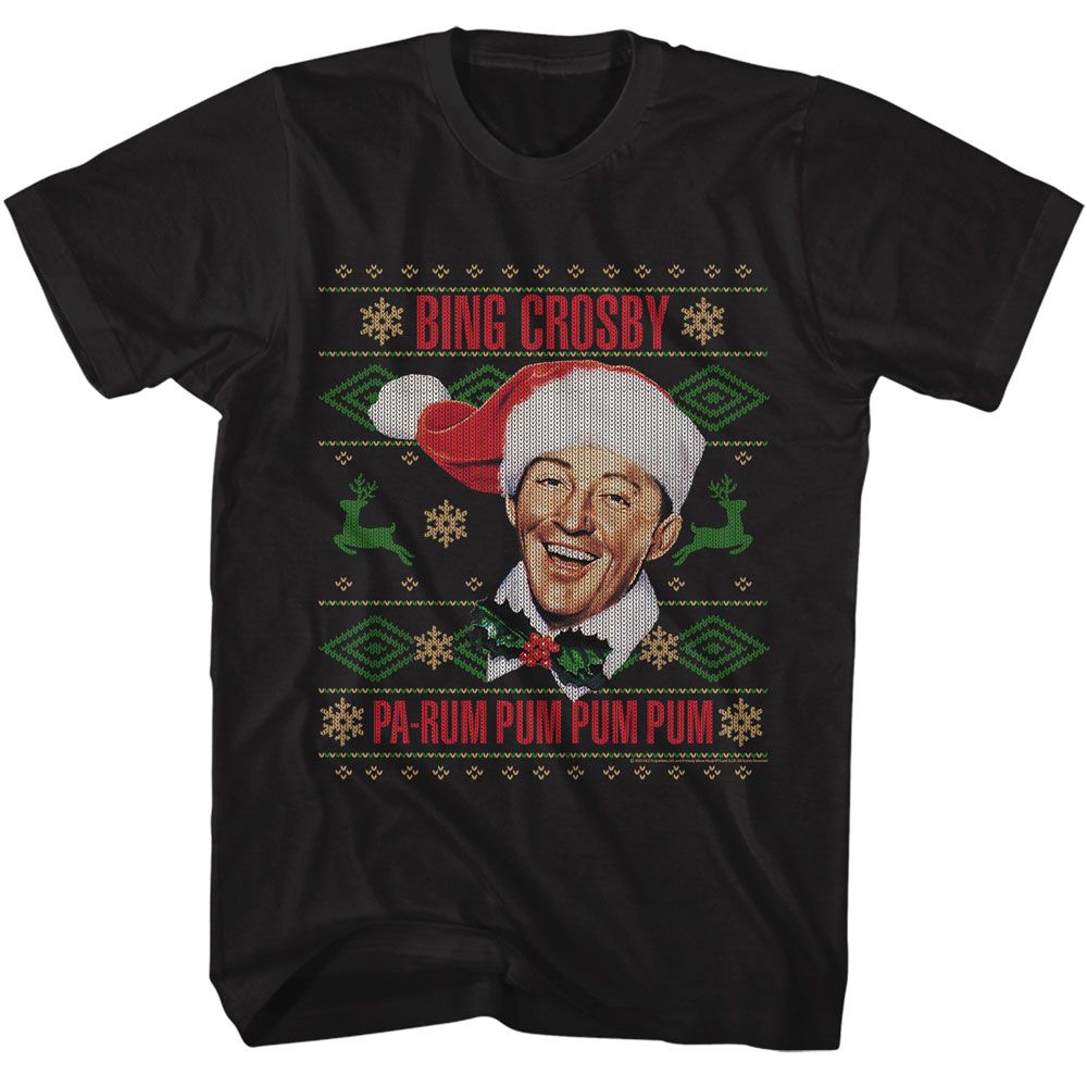 Christmas Sweater – Bing Crosby Tall T-Shirt