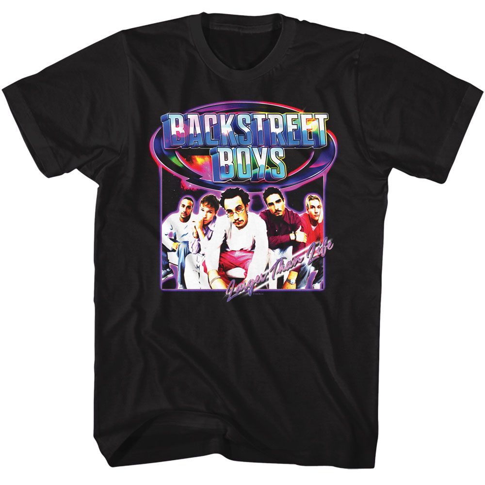 Y2K Rainbow Shine – Back Street Boys Tall T-Shirt