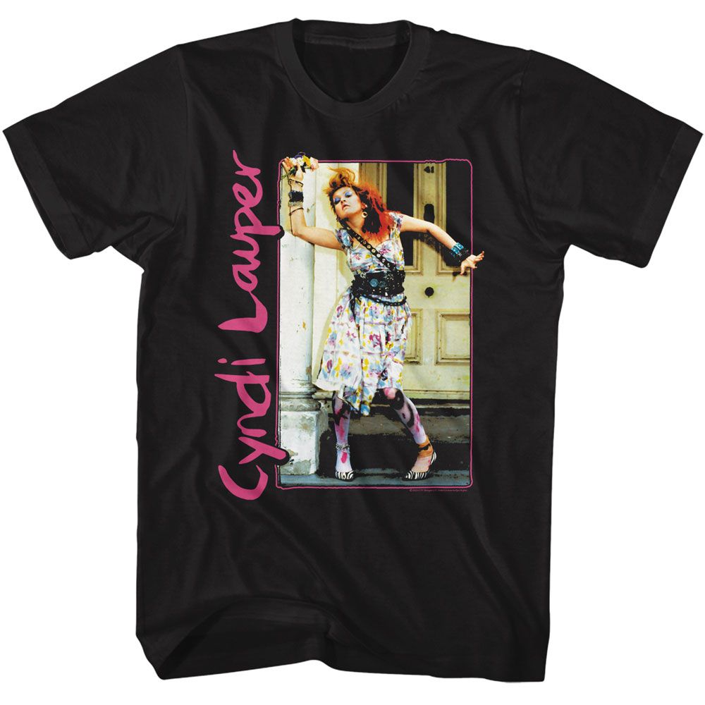 Painted Dress and Tights - Cyndi Lauper Tall T-Shirt