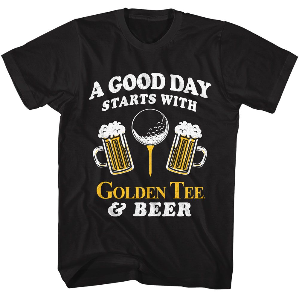 A Good Day – Golden Tee Golf Short-Sleeve Shirt