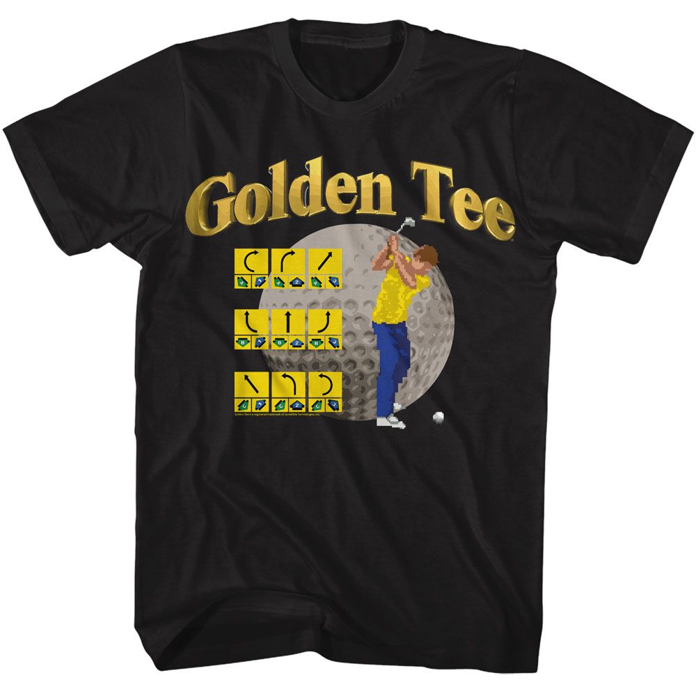 Swings List – Golden Tee Golf Short-Sleeve Shirt