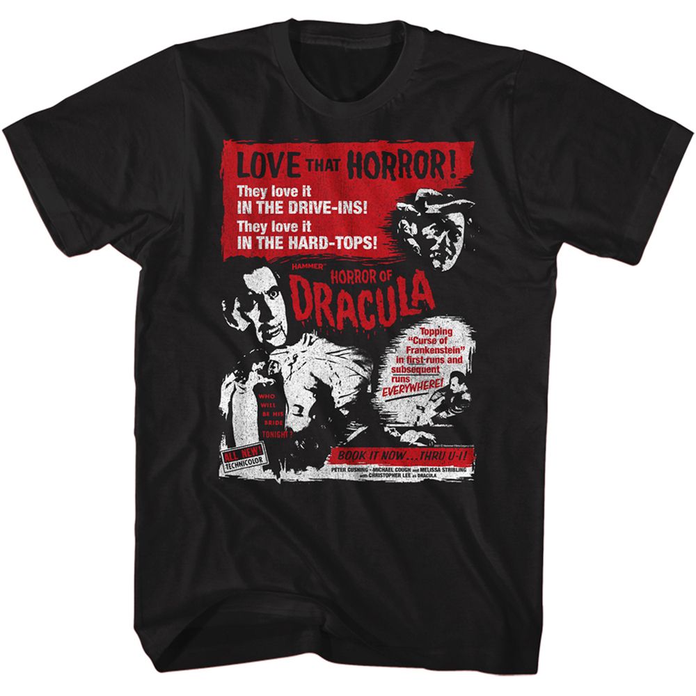 Love That Horror - Hammer Horror Tall Shirt