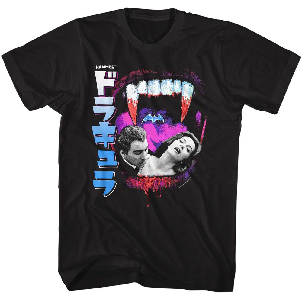 Fangs And Photo Japanese - Hammer Horror Tall Shirt