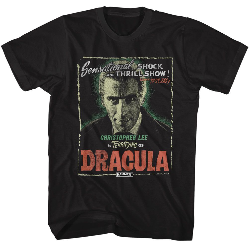 Lee As Dracula - Hammer Horror Tall Shirt