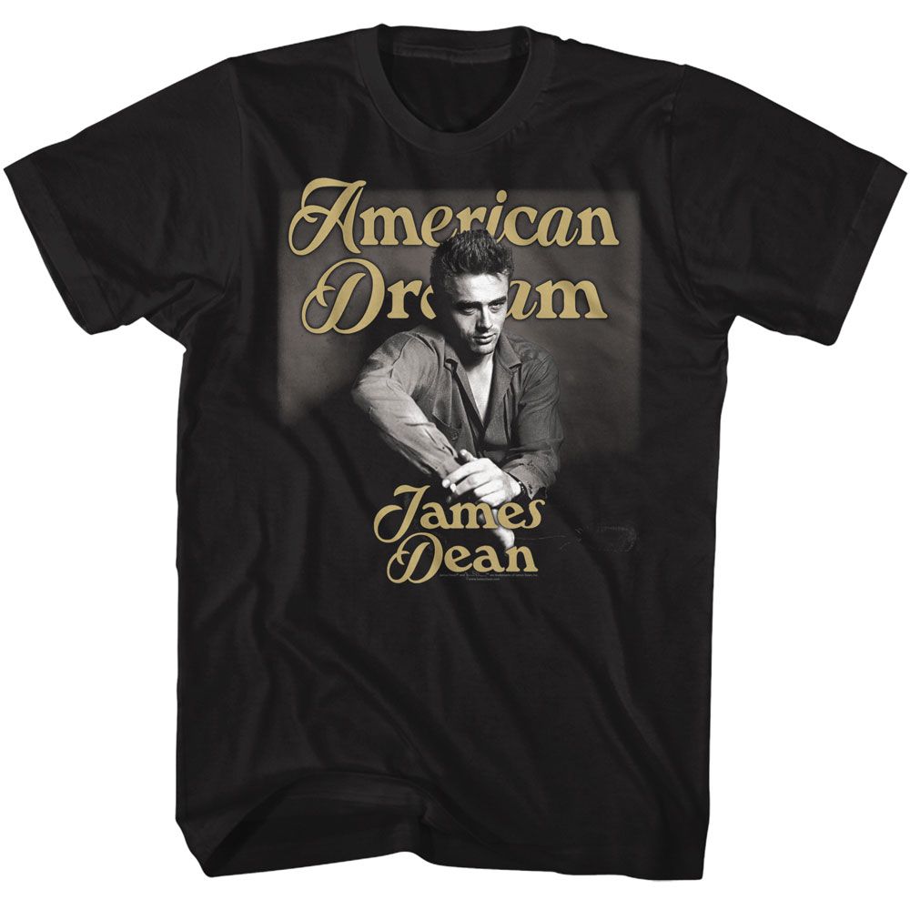 Gold Text – James Dean Tall Shirt