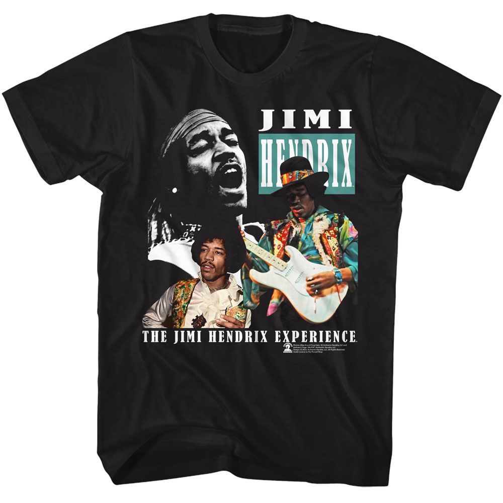 Three Photos – Jimi Hendrix Tall Shirt