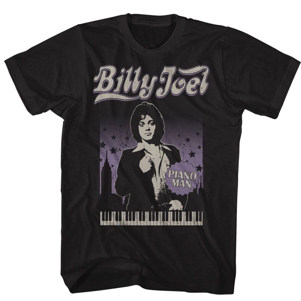 Cityscape With Stars – Billy Joel Tall Shirt