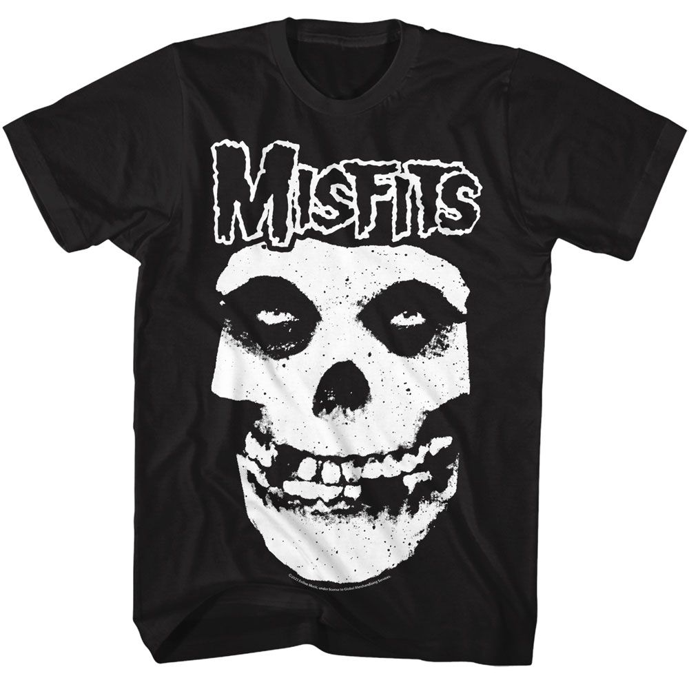 Logo Outline Skull - Misfits Tall T-Shirt