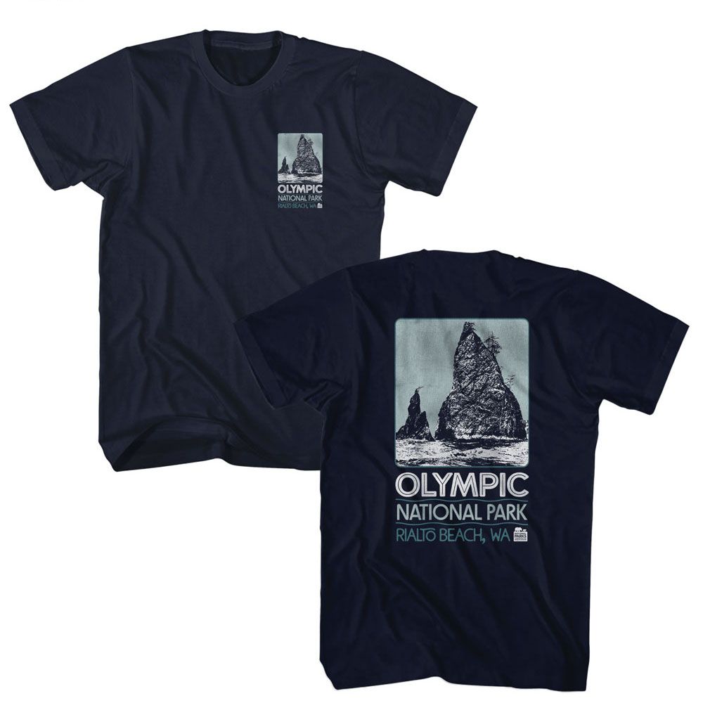 NPCA-Olympic Rialto Beach – 2-Sided Short-Sleeve Shirt