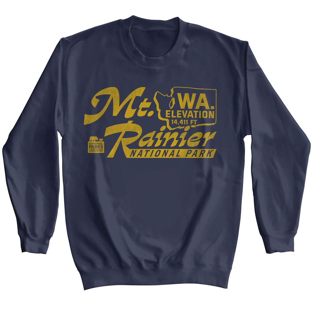 NPCA-Mt Ranier Elevation – Crewneck Sweatshirt