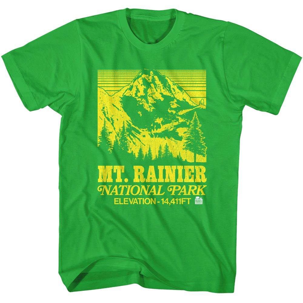 NPCA- Mt. Ranier Vintage – Short-Sleeve Shirt