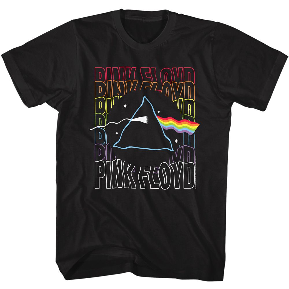 Wavy Prism – Pink Floyd Tall T-Shirt