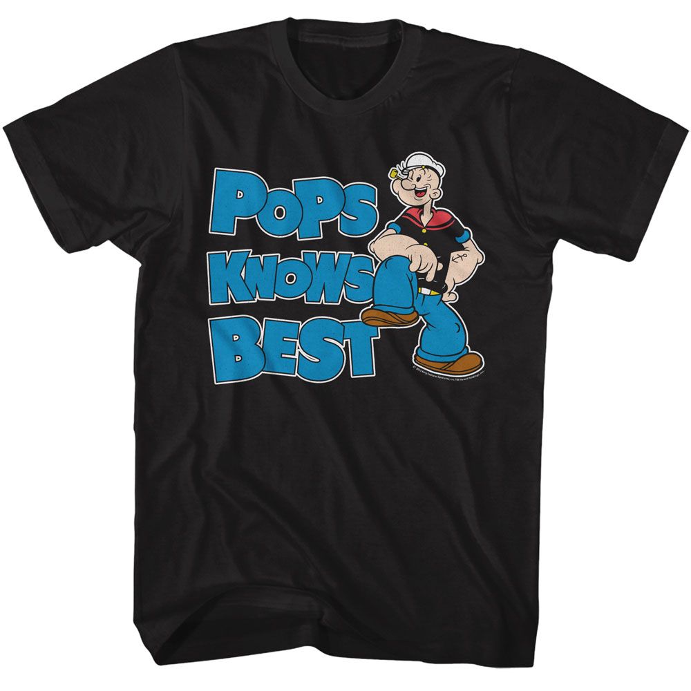 Pops Knows Best – Popeye Tall Shirt