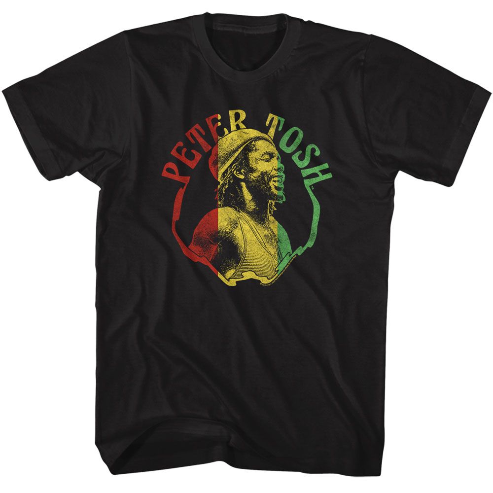 Rasta Colors - Peter Tosh Tall T-Shirt