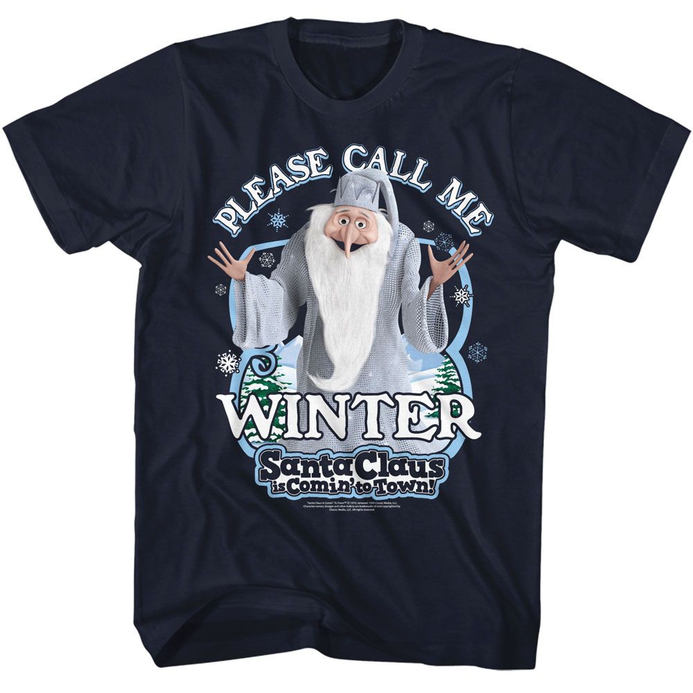 Santa Winter - Santa Claus Is Coming To Town Tall T-Shirt