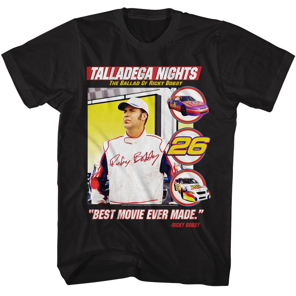 Best Movie Ever Made – Talladega Nights Tall Shirt