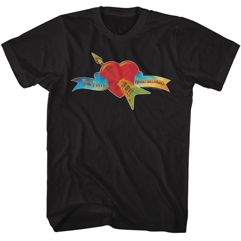 Heart and Banner – Tall Tom Petty Tee