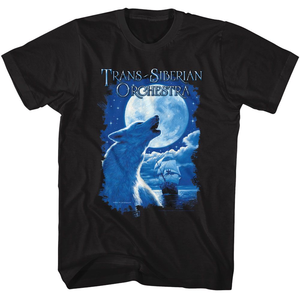 Night Ocean Wolf – Trans Siberian Orchestra Tall Shirt