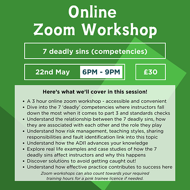 Zoom workshop - 22nd May