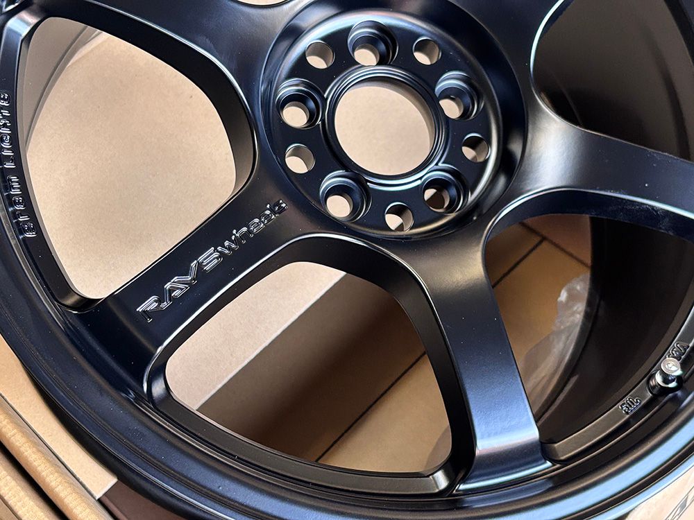 Rays Gram lights 57DR Semi Gloss Black Wheel Rim 17