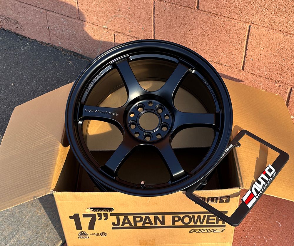 Rays Gram lights 57DR Semi Gloss Black Wheel Rim 17