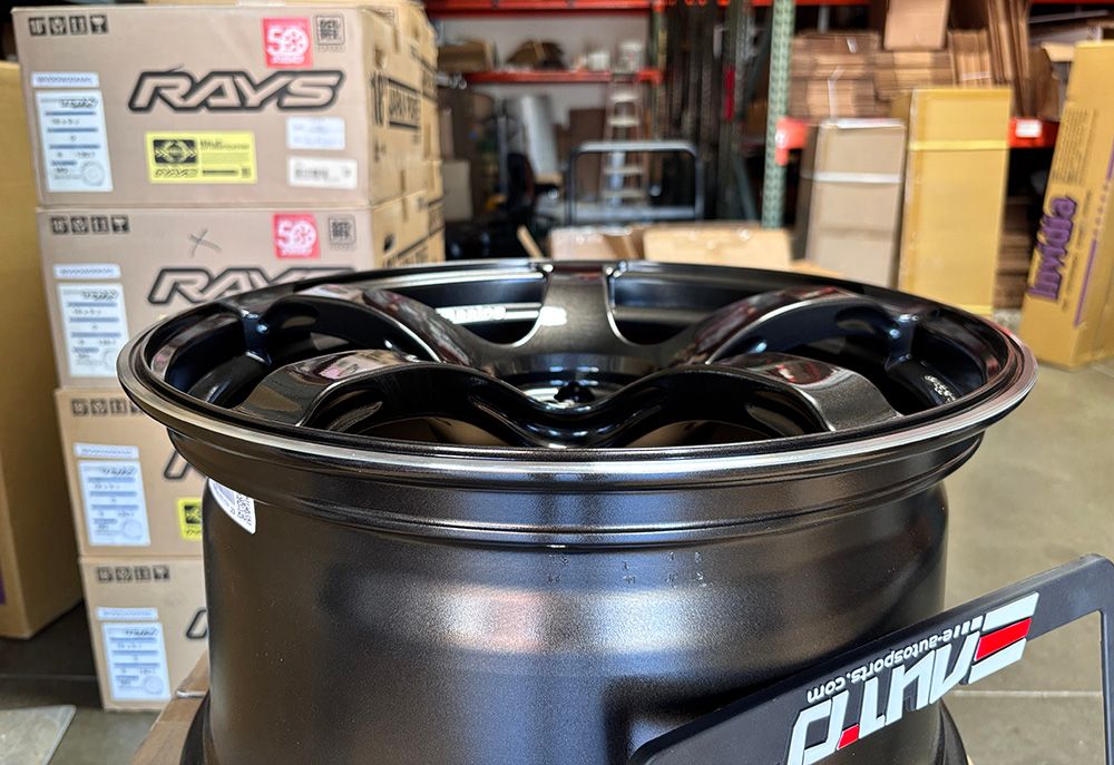 Advan TC-4 TC4 Black Gun Metal Wheel 18